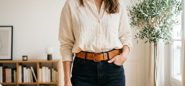 Comment un simple accessoire peut changer toute une tenue du quotidien Comment un simple accessoire peut changer toute une tenue du quotidien